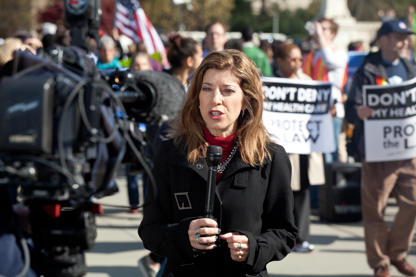 VOA Covers Supreme Court Health Care Protests