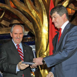 VOA’s Elez Biberaj Honored by Albanian President