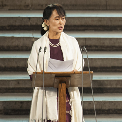 VOA Carries Aung San Suu Kyi Address in Burmese