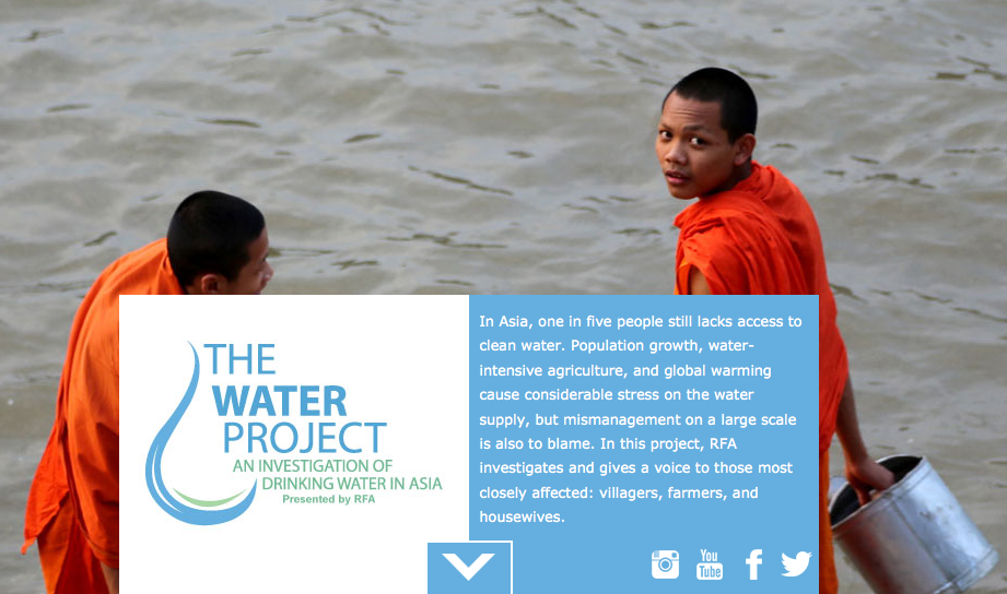 Radio Free Asia revamps water project for World Water Day