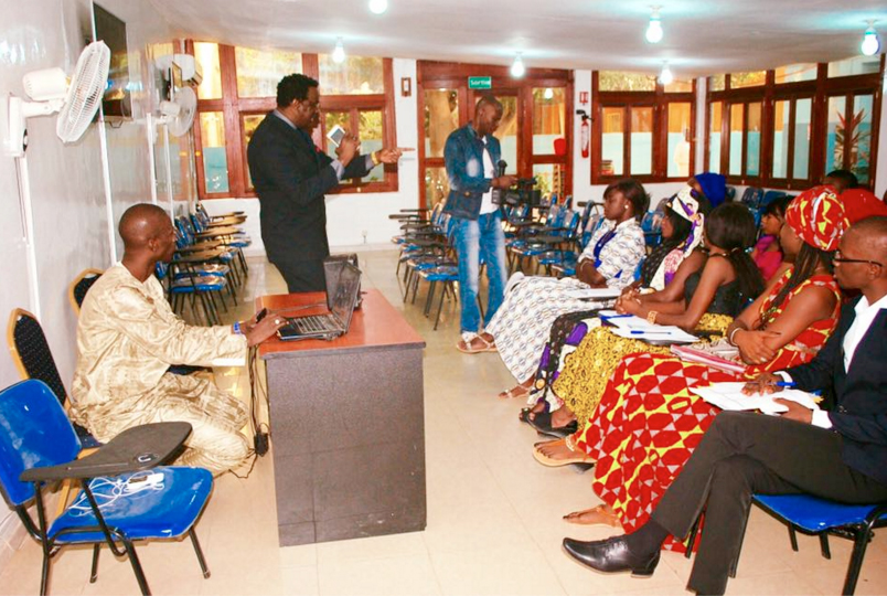 Radio Training for Senegalese Journalism Students