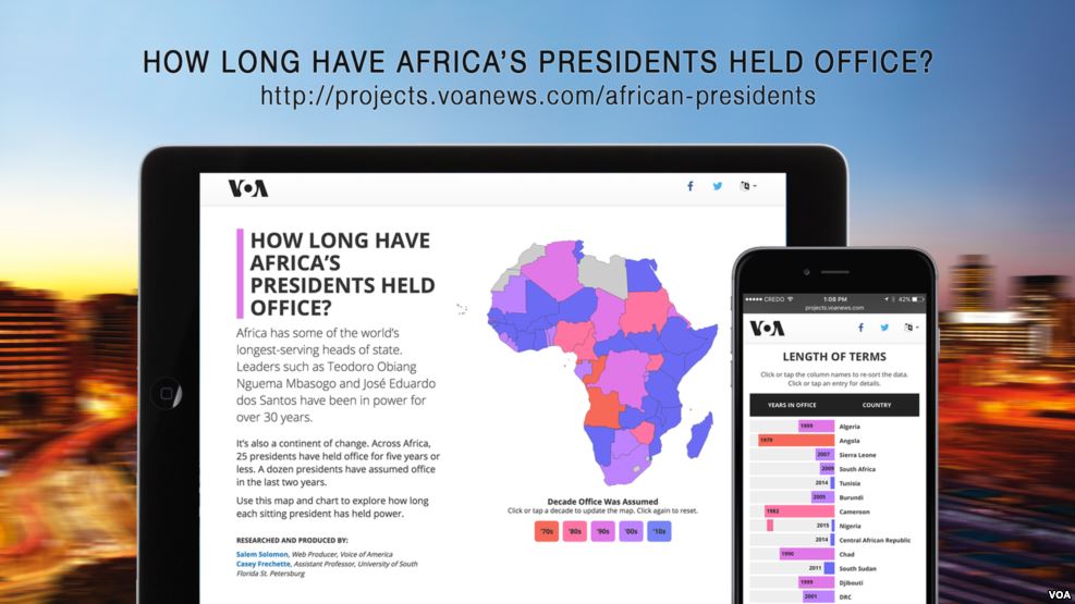 VOA’s digital project wins second place at African Media Awards