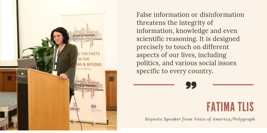 Conference “Disinformation: Facing the facts in the Balkans and beyond”