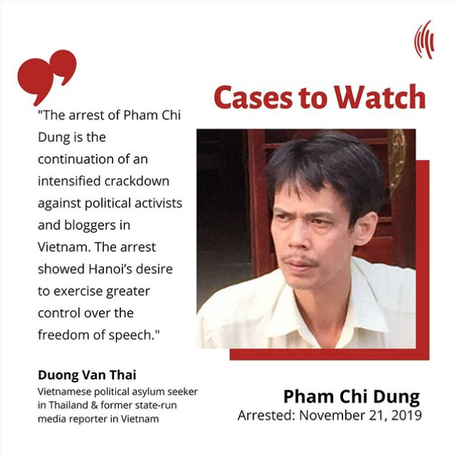 Cases to Watch – Pham Chi Dung