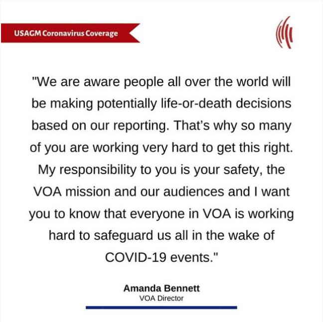 From the VOA Director