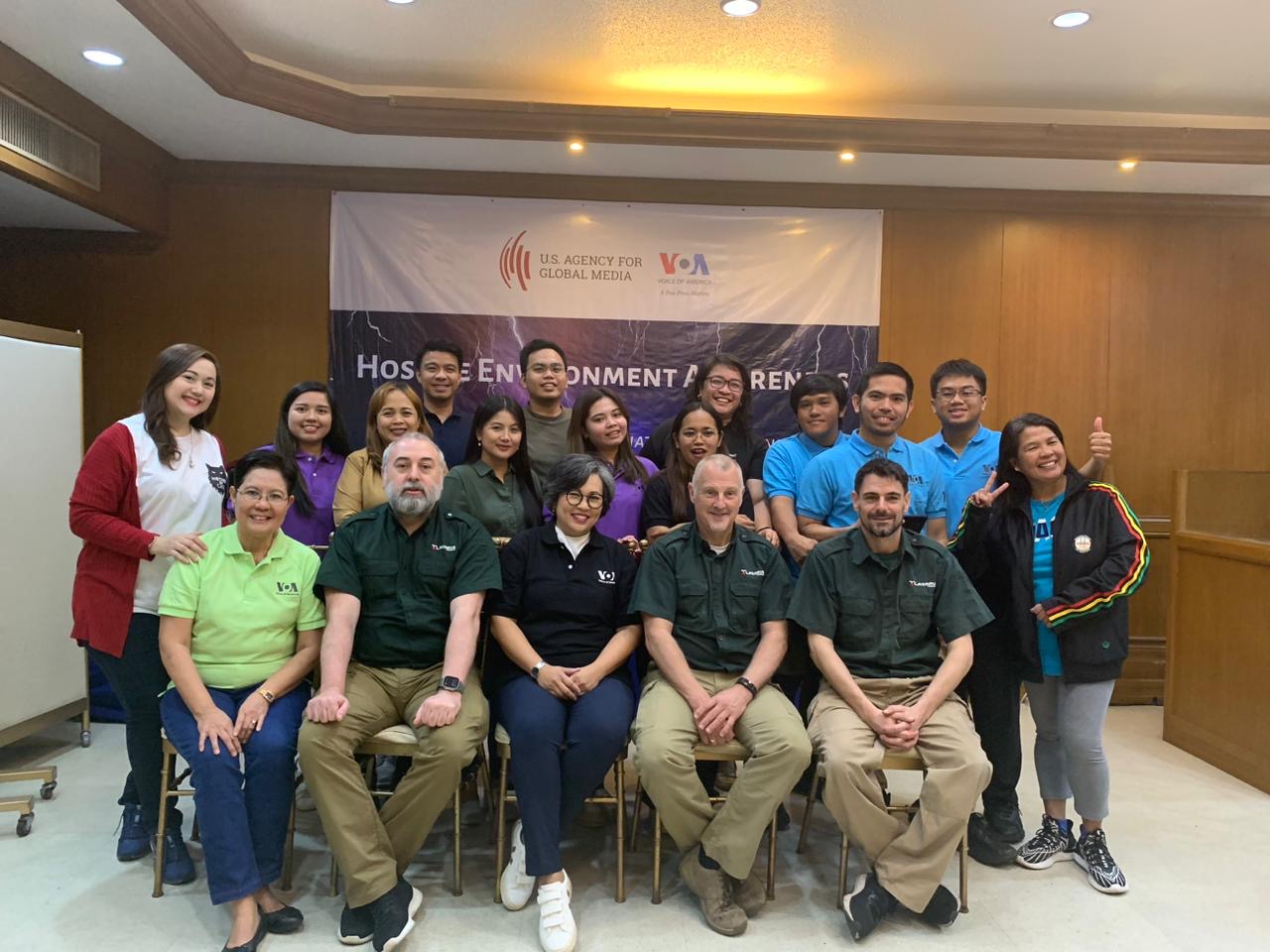 Hostile environments and first aid training in Philippines